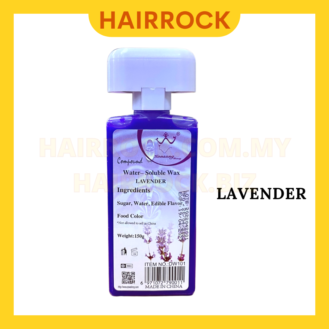 [HAIR ROCK] High Quality Water Soluble Roll On Wax Depilatory Wax